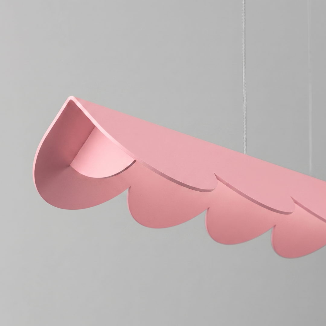 Lampa wisząca BISCUIT 100 różowa LED 4000K - 34172