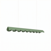 Lampa wisząca BISCUIT 100 szałwiowa LED 4000K
