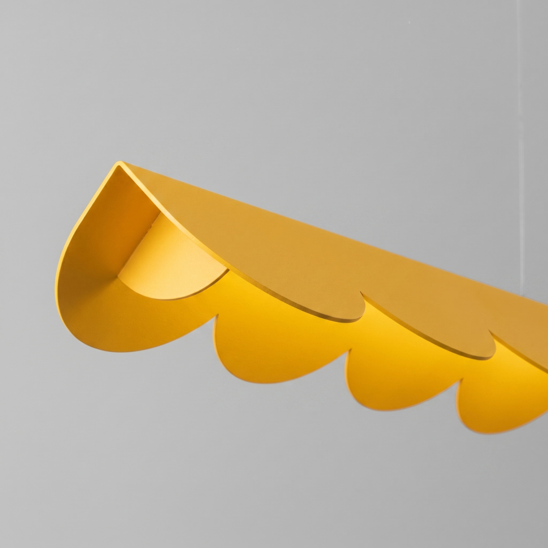 Lampa wisząca BISCUIT 100 żółta LED 4000K - 34220