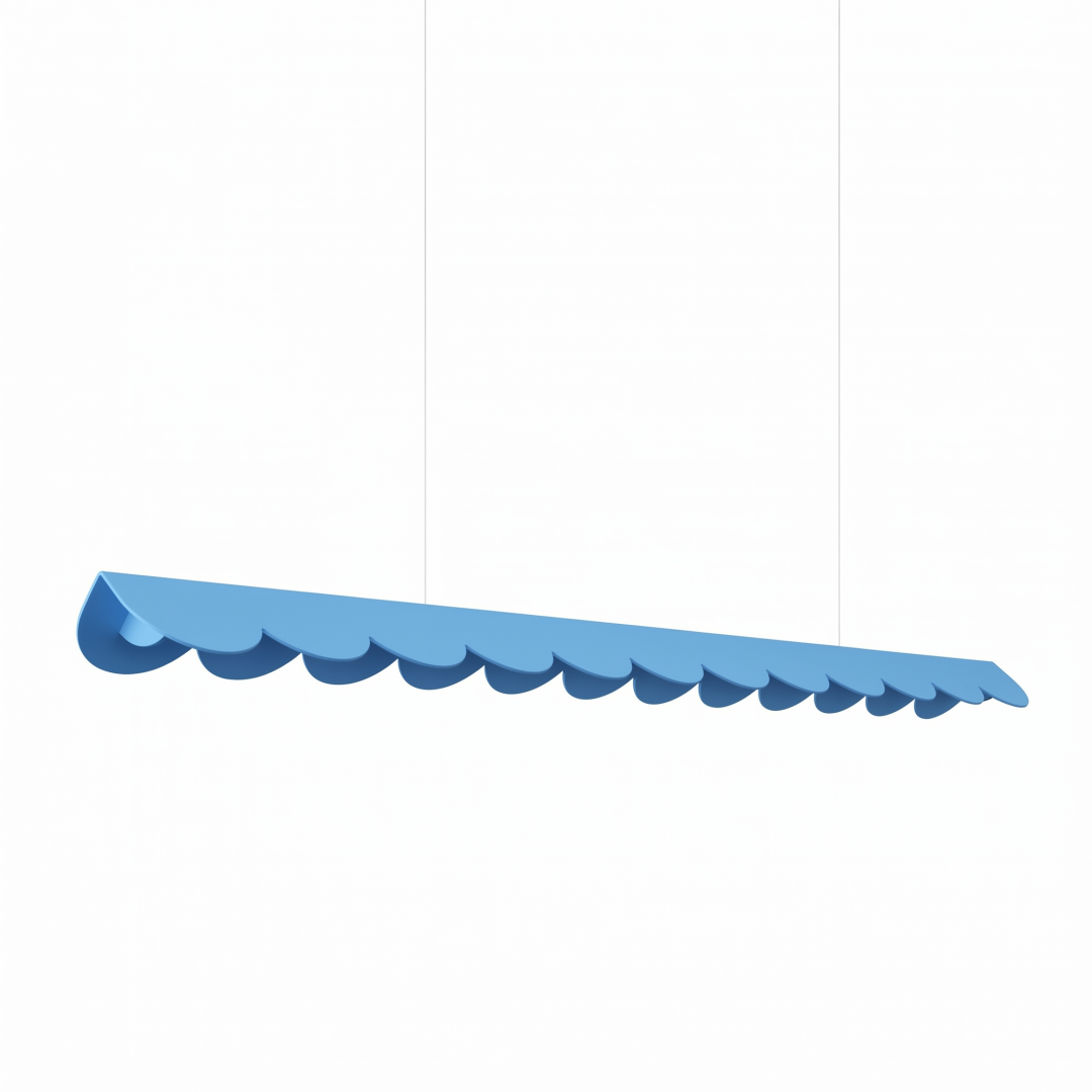 Lampa wisząca BISCUIT 130 błękitna LED 4000K - 34240