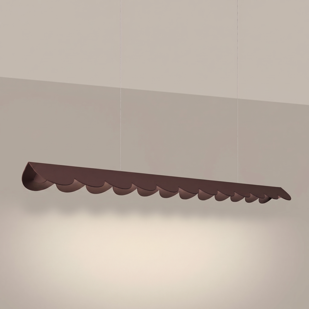 Lampa wisząca BISCUIT 130 brązowa LED 3000K - 34255