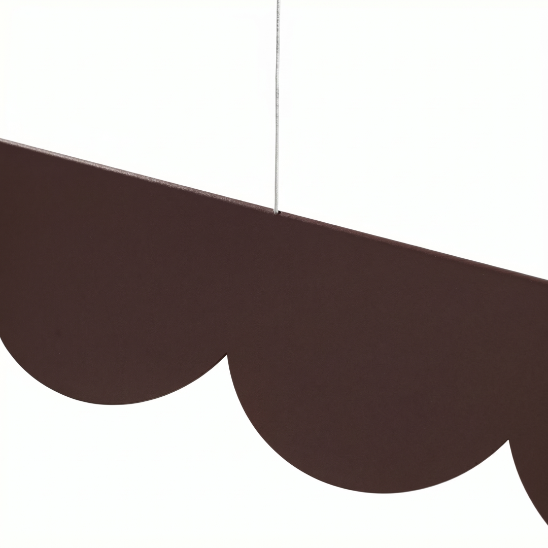 Lampa wisząca BISCUIT 130 brązowa LED 3000K - 34260