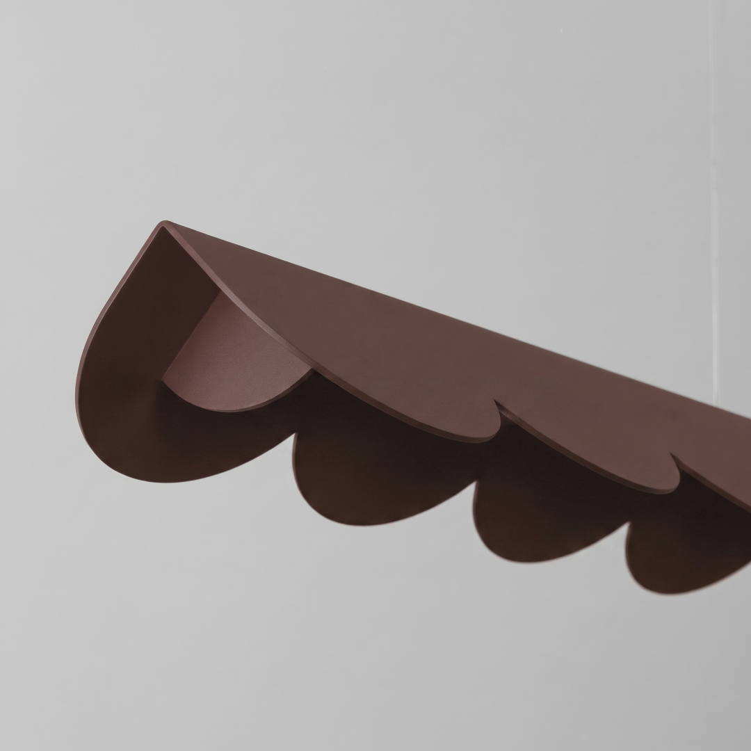 Lampa wisząca BISCUIT 130 brązowa LED 4000K - 34268