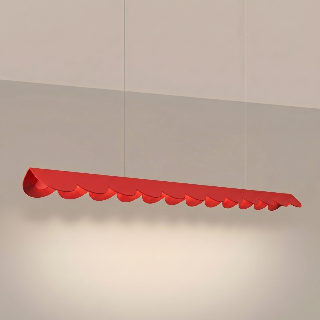 Lampa wisząca BISCUIT 130 czerwona LED 3000K - 34279