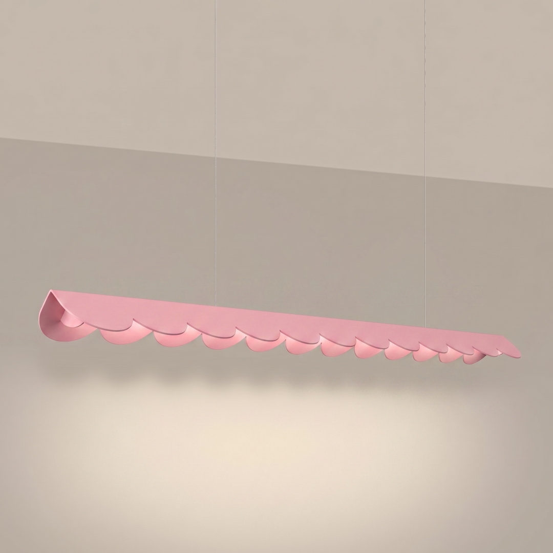 Lampa wisząca BISCUIT 130 różowa LED 3000K - 34303