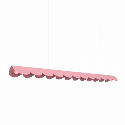 Lampa wisząca BISCUIT 130 różowa LED 4000K