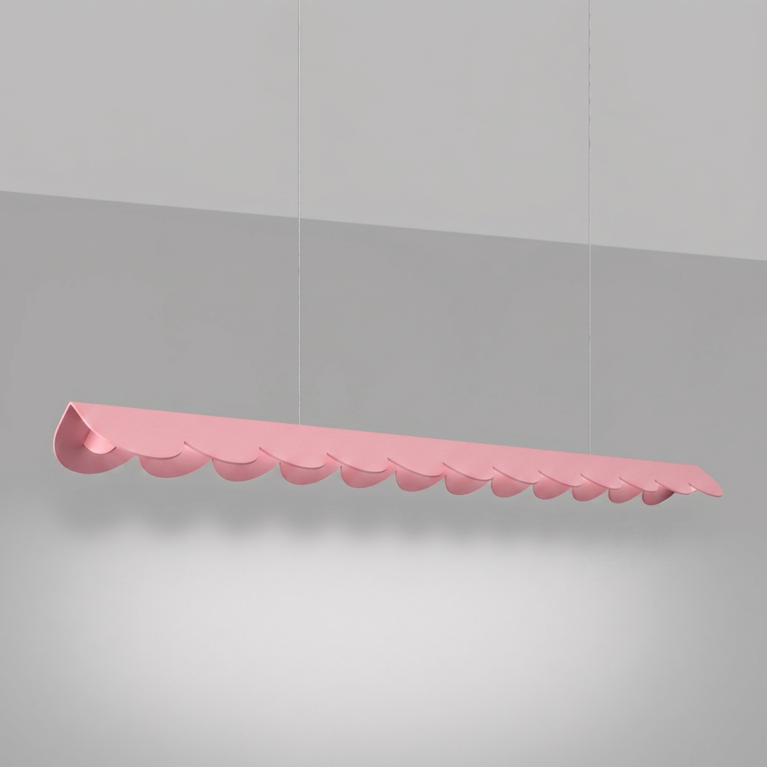 Lampa wisząca BISCUIT 130 różowa LED 4000K - 34315