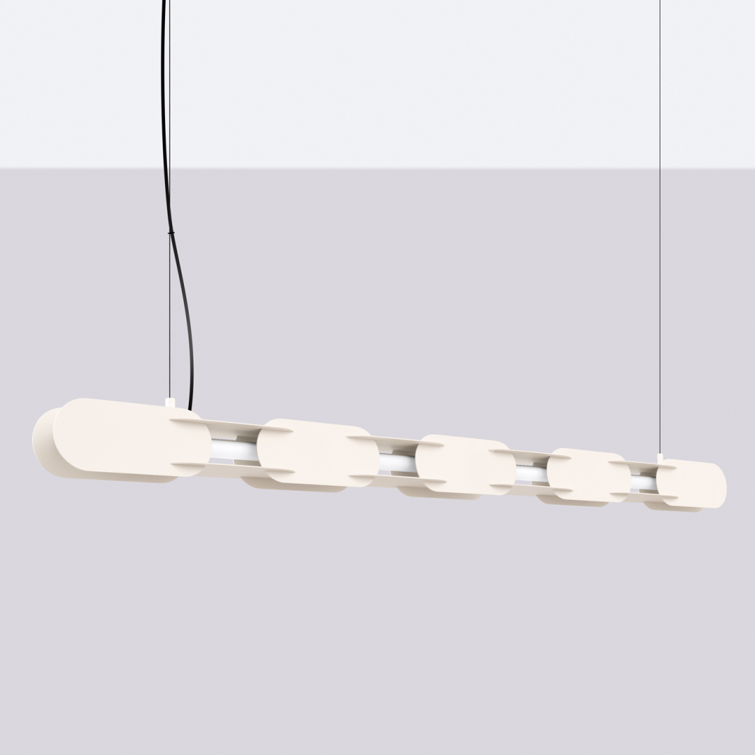 Lampa wisząca CHAIN 158 beżowa LED 3000K - 34377