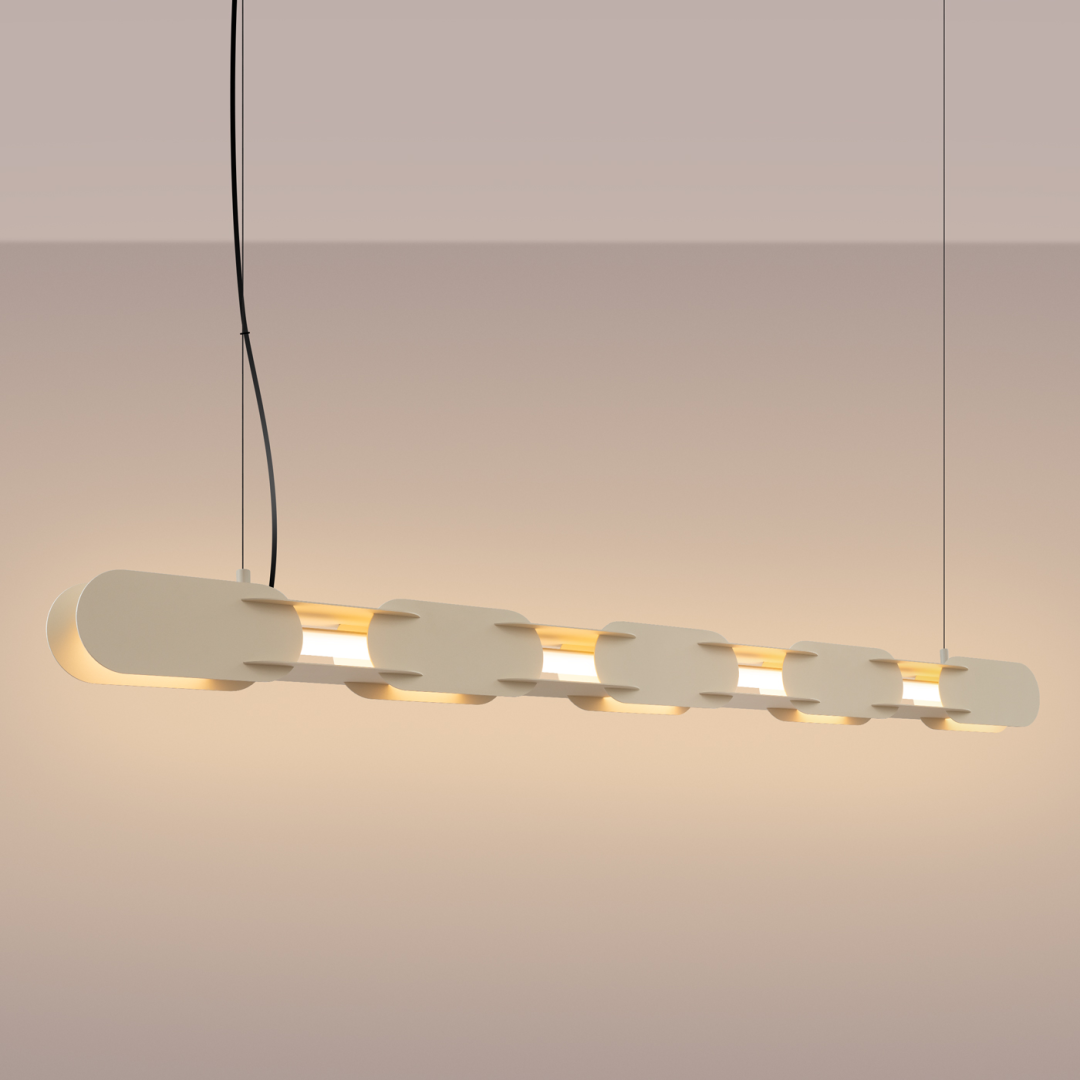 Lampa wisząca CHAIN 158 beżowa LED 3000K - 34378