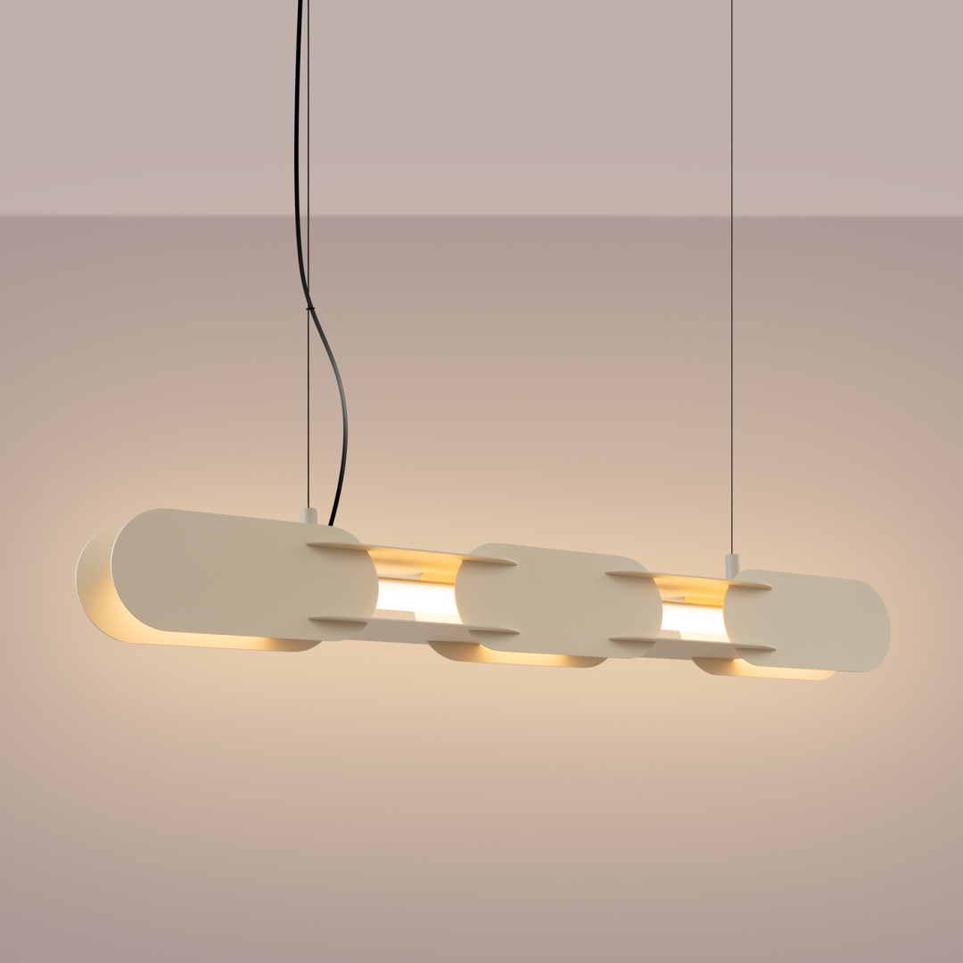 Lampa wisząca CHAIN 91 beżowa LED 3000K - 34780