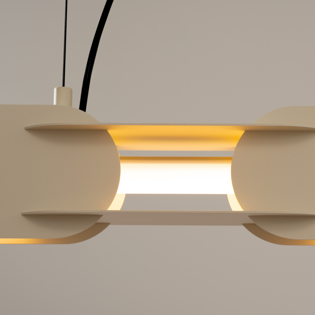 Lampa wisząca CHAIN 91 beżowa LED 3000K - 34781
