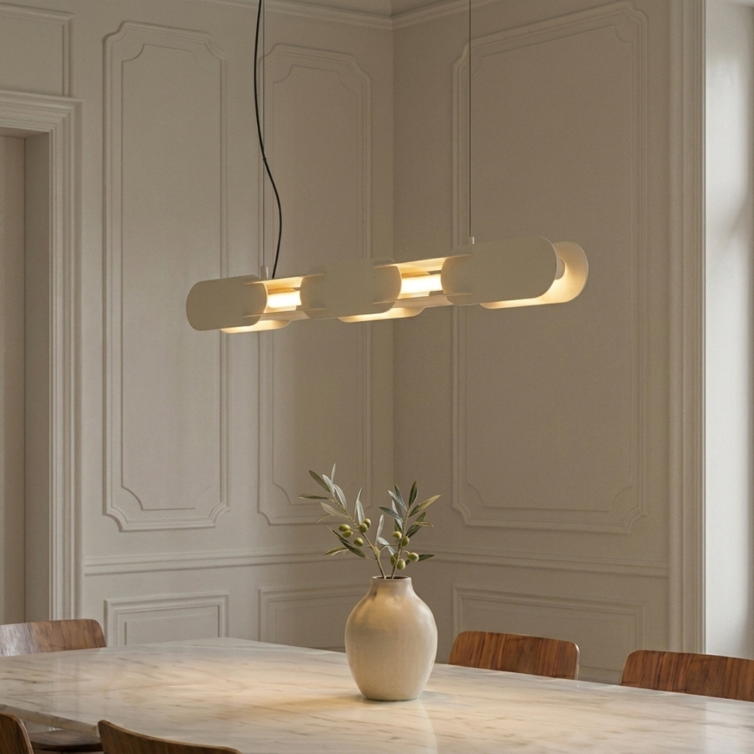 Lampa wisząca CHAIN 91 biała LED 4000K - 34798