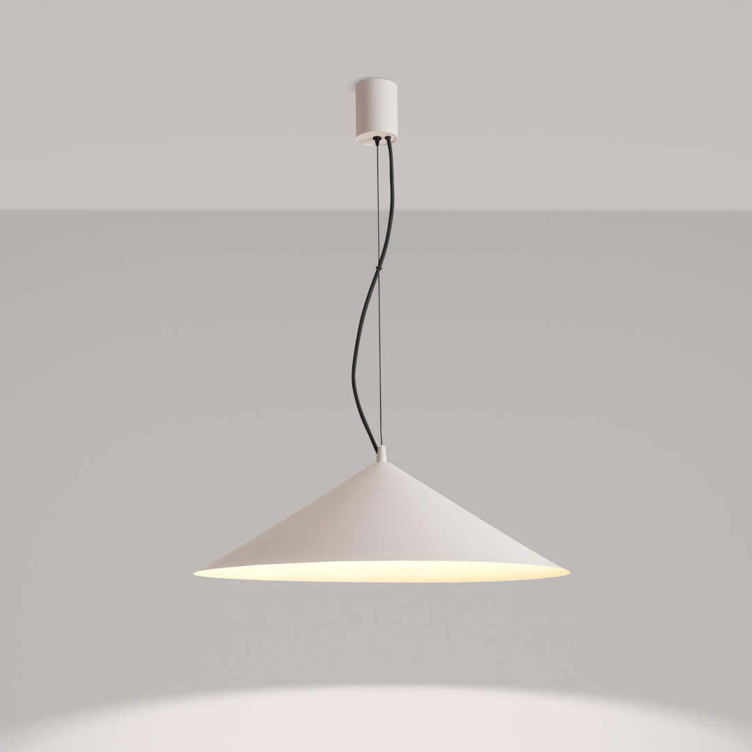 Lampa wisząca FINT beżowa LED 4000K - 35109