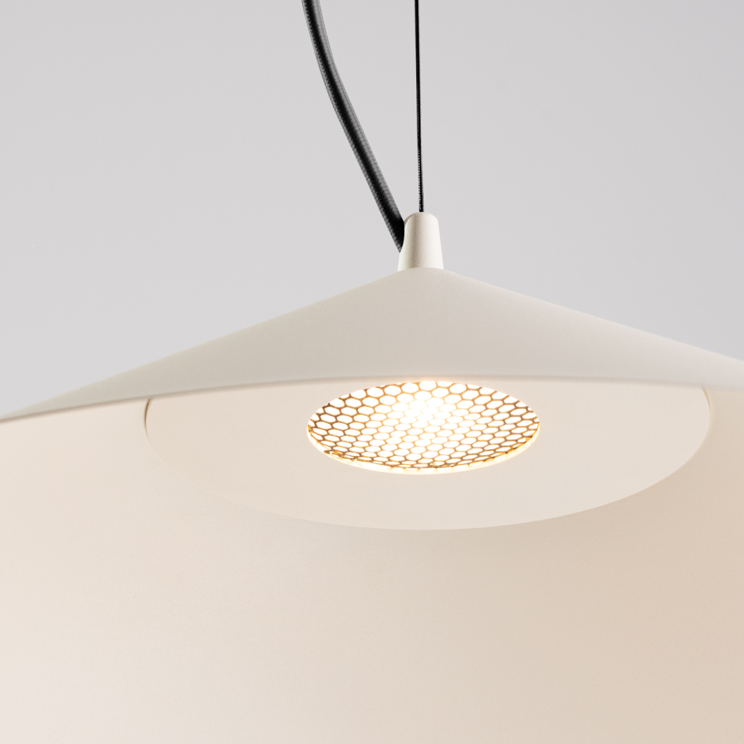 Lampa wisząca FINT beżowa LED 4000K - 35111