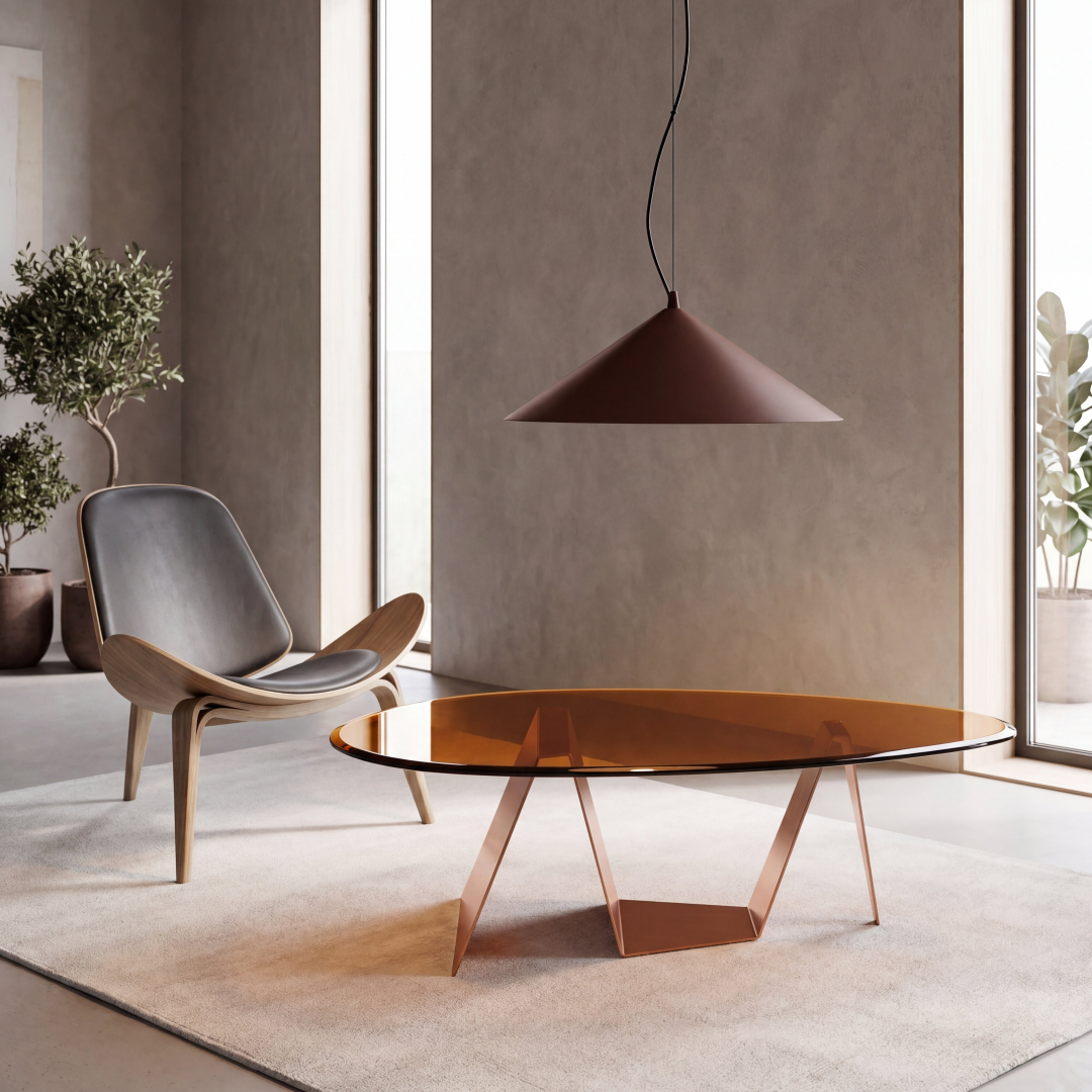 Lampa wisząca FINT beżowa LED 3000K - 35759