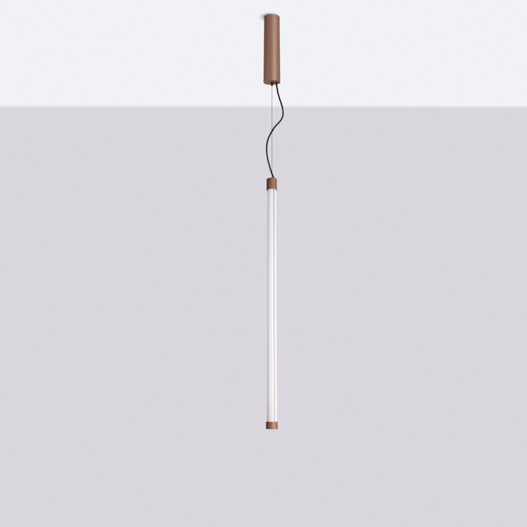 Lampa wisząca TRANG 75 brązowa LED 4000K - 36249