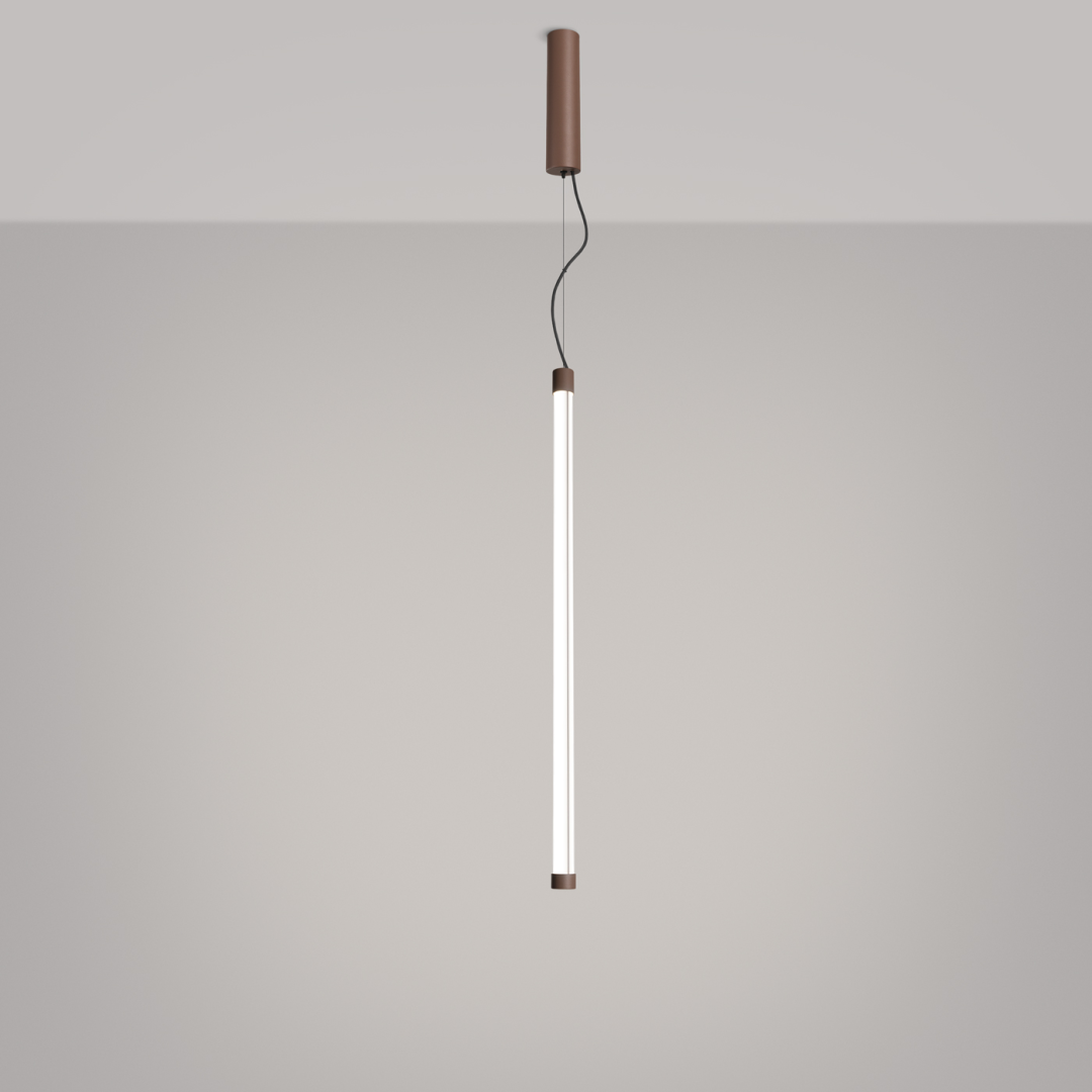 Lampa wisząca TRANG 75 brązowa LED 4000K - 36250