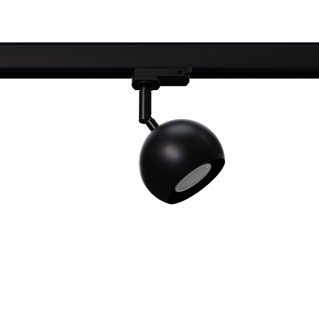 Kinkiet OCULARE czarny GU10 3000K 7W 510lm - 9640