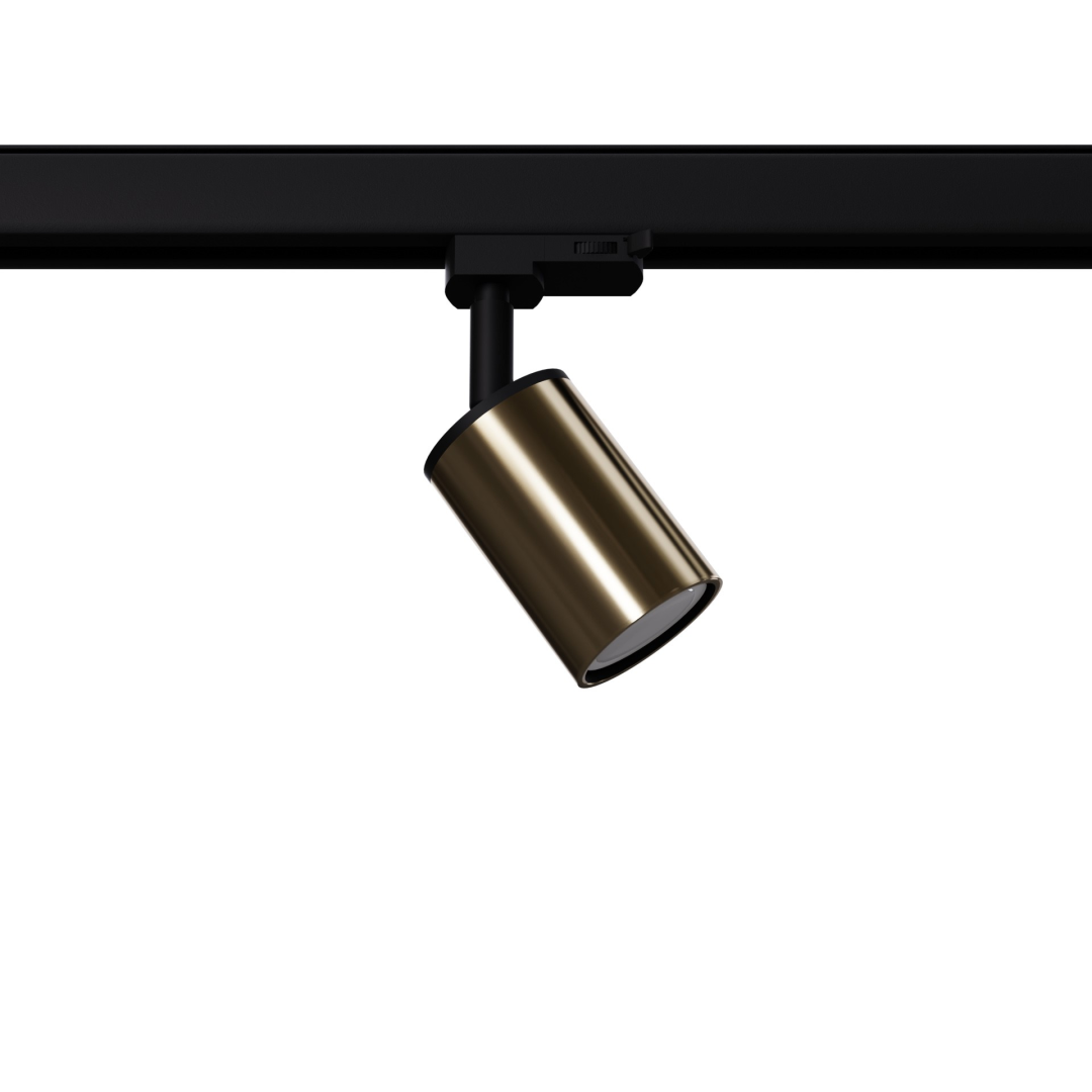 Kinkiet WINX czarny/złoty GU10 3000K 7W 510lm - 9658