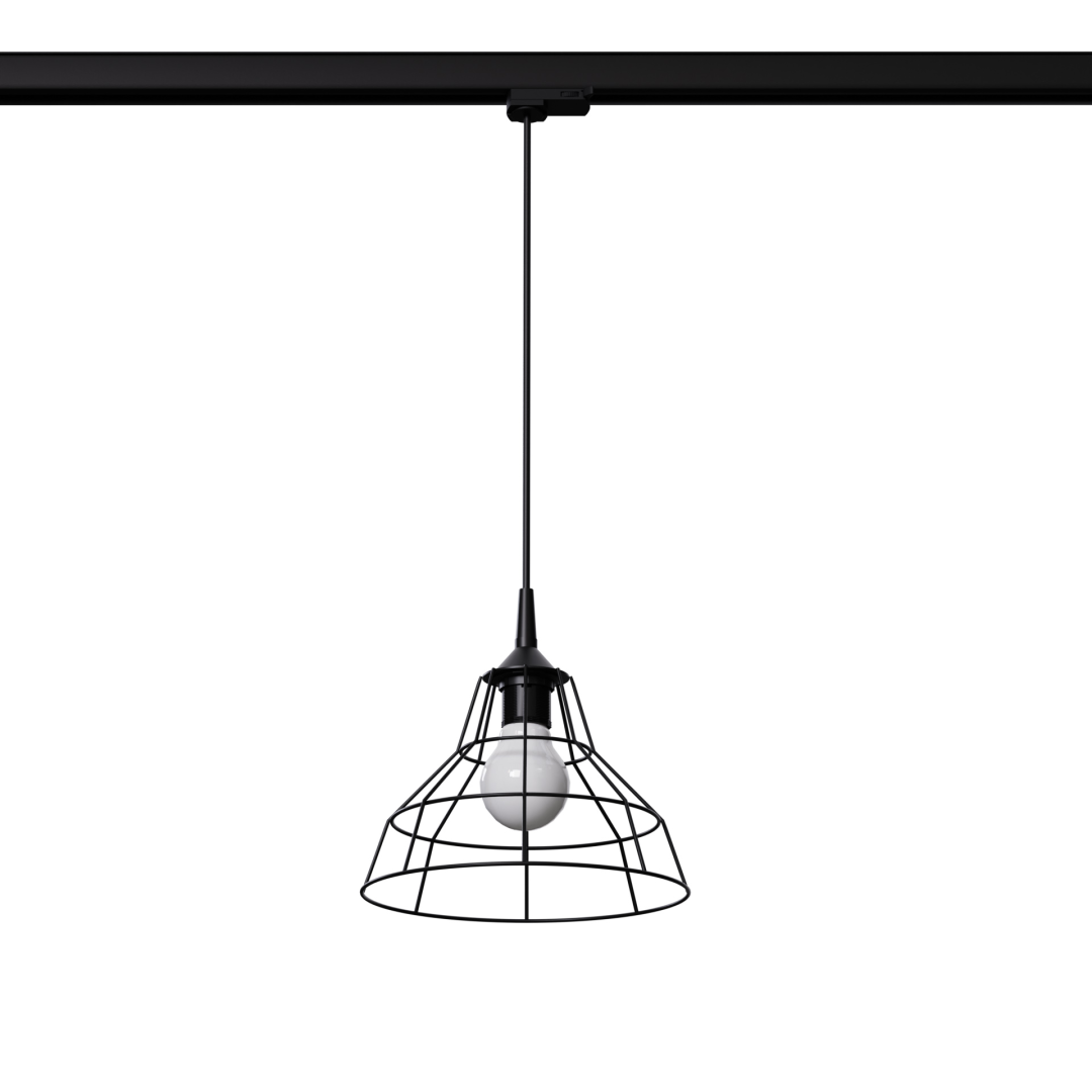 Lampa wisząca ANATA czarna E27 - 9663