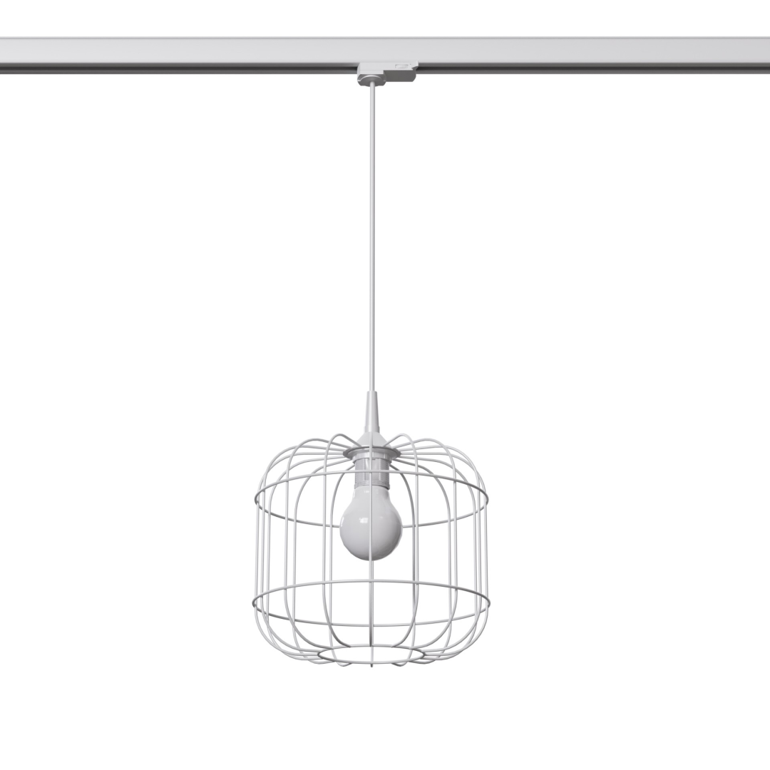 Lampa wisząca CELTA biała E27 3000K 7,5W 620lm - 9679