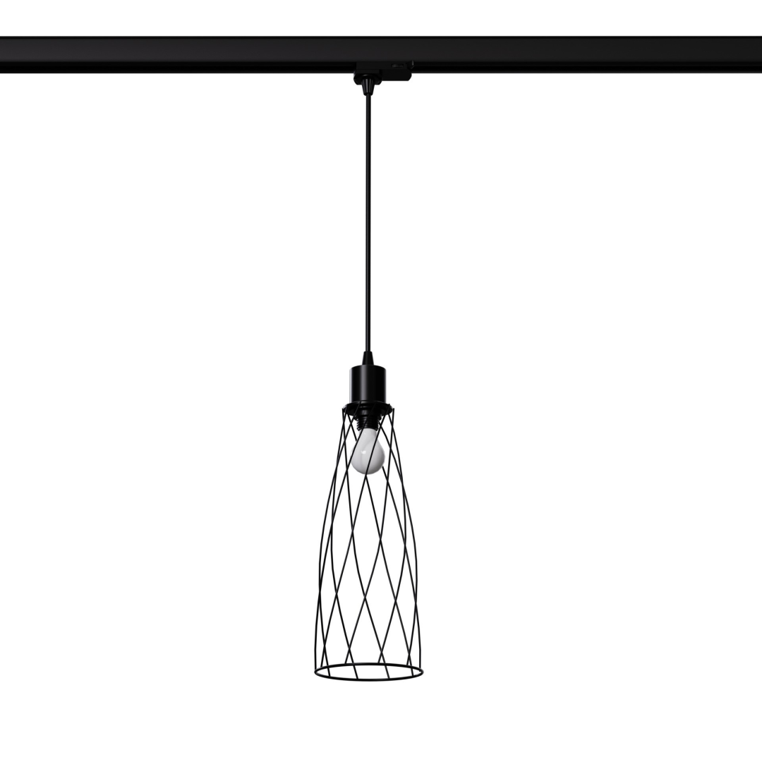 Lampa wisząca SUBA czarna E14 4000K 7,5W 680lm - 9686