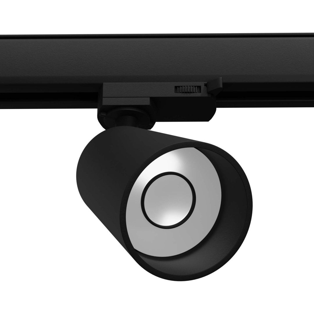 AURA czarny GU10 3000K 7W 540lm - 9804