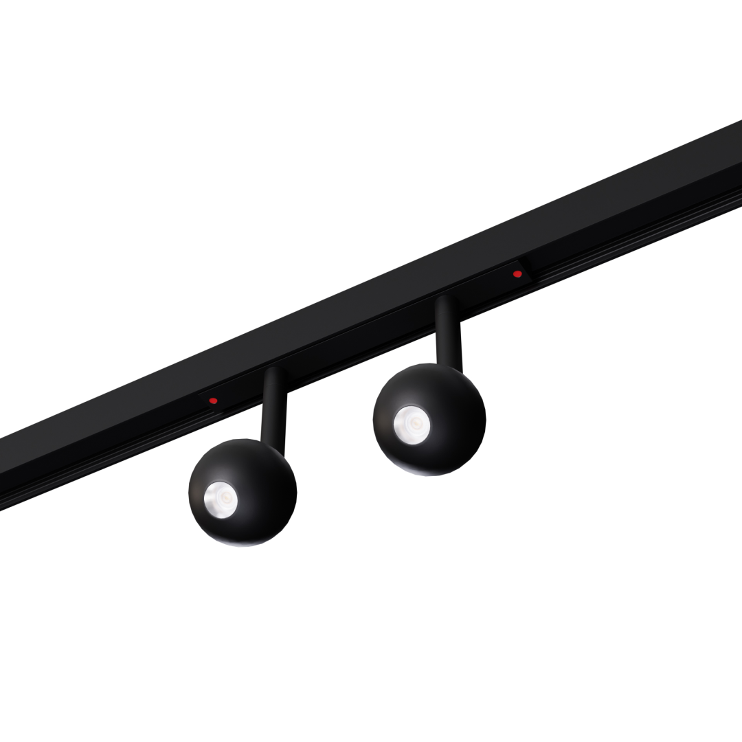 NOXE 2 czarny LED 3000K 14W 1120lm - 9825