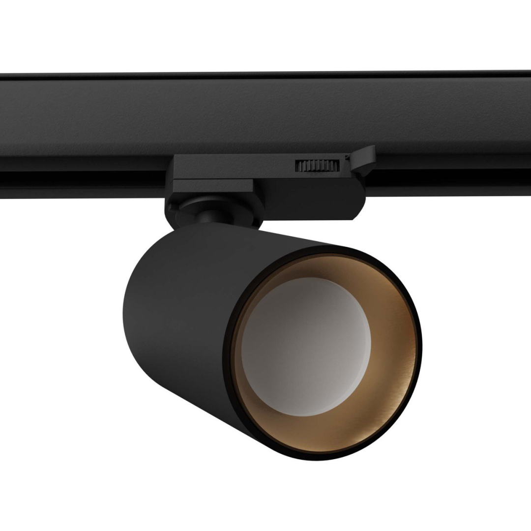 TIVA czarny GU10 4000K 7W 550lm - 9852